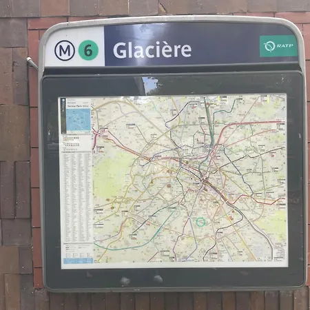 Bright&spacious 3br With Balconies Metro 6 Glacière