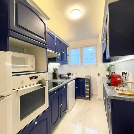 Apartment Cozy & Spacious 3br With Balconies Metro 6 Glaciere Paris