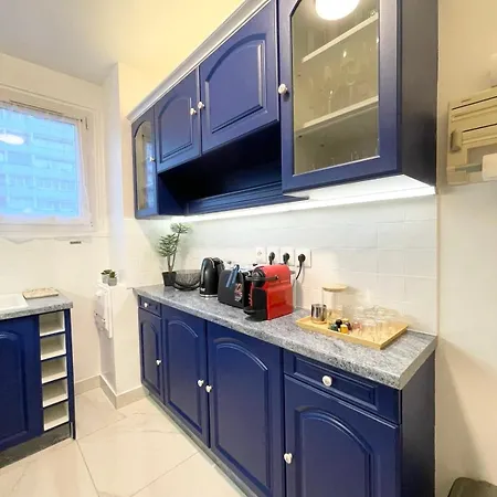 Apartment Cozy & Spacious 3br With Balconies Metro 6 Glaciere *